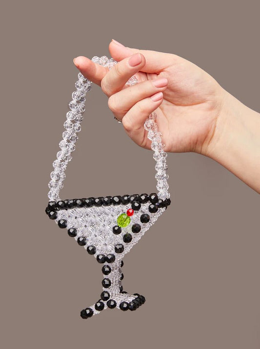 crystal glass shaped bags